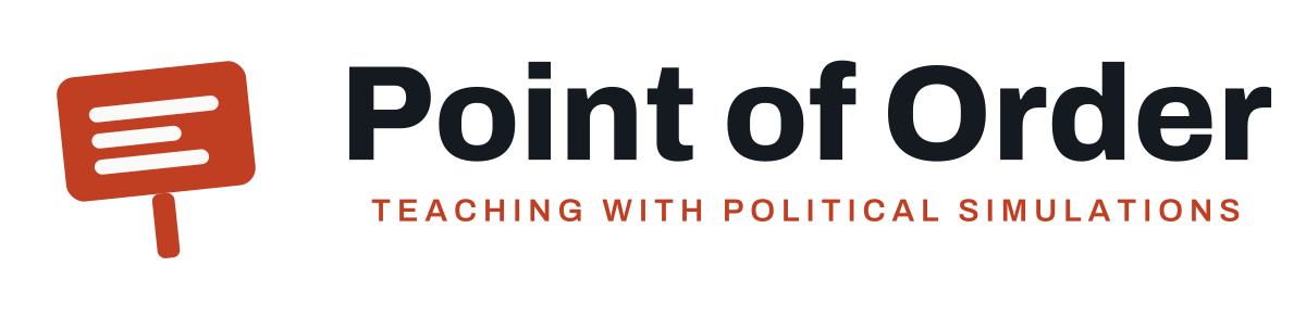 Point of Order: Teaching with Political Simulations